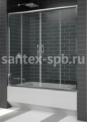 Шторка для ванны стеклянная RGW SC-61 150х150