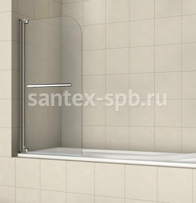 Шторка на ванну стеклянная RGW SC-02 100х150
