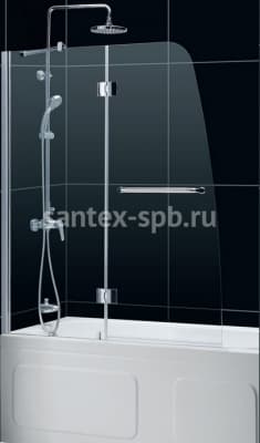 Шторка на ванну стеклянная RGW SC-13 90х150