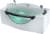 акриловая ванна с гидромассажем gemy g9072 k 170х92