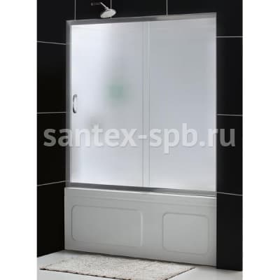 Шторка для ванны стеклянная RGW SC-62 150х150 матовое стекло