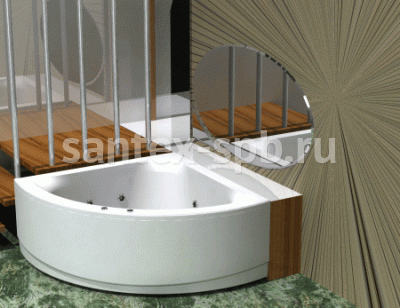 акриловая ванна акватек юпитер 150x150