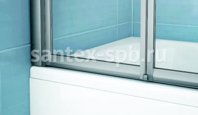 шторка для ванной ravak vs3 130 стекло матовое1